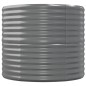 Hochbeet Pulverbeschichteter Stahl 152x80x68 cm Grau Hochbeet Pulverbeschichteter Stahl 152x80x68 cm Grau