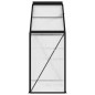 Anlehngewächshaus Anthrazit Aluminium 1,33 m² Anlehngewächshaus Anthrazit Aluminium 1,33 m²