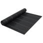 Unkrautfolie Schwarz 2x25 m PP Unkrautfolie Schwarz 2x25 m PP