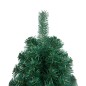 Künstlicher Halber Weihnachtsbaum mit Ständer Grün 240 cm PVC Künstlicher Halber Weihnachtsbaum mit Ständer Grün 240 cm PVC
