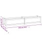 Hochbeet 150x30x25 cm Massivholz Teak Hochbeet 150x30x25 cm Massivholz Teak