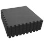 vidaXL Bodenmatten 24 Stk. 8,64 m² EVA-Schaum Schwarz vidaXL Bodenmatten 24 Stk. 8,64 m² EVA-Schaum Schwarz
