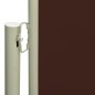vidaXL Seitenmarkise Ausziehbar 140x300 cm Braun vidaXL Seitenmarkise Ausziehbar 140x300 cm Braun