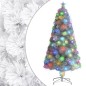 Künstlicher Weihnachtsbaum mit LED Weiß 120 cm Glasfaser Künstlicher Weihnachtsbaum mit LED Weiß 120 cm Glasfaser
