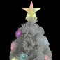 Künstlicher Weihnachtsbaum mit LED Weiß 120 cm Glasfaser Künstlicher Weihnachtsbaum mit LED Weiß 120 cm Glasfaser