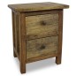 vidaXL Nachttisch Altholz Massiv 40 x 30 x 51 cm vidaXL Nachttisch Altholz Massiv 40 x 30 x 51 cm