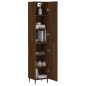 vidaXL Highboard Braun Eichen-Optik 34,5x34x180 cm Holzwerkstoff vidaXL Highboard Braun Eichen-Optik 34,5x34x180 cm Holzwerkstoff