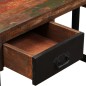 Schreibtisch mit 2 Schubladen Altholz Massiv 120x50x76 cm Schreibtisch mit 2 Schubladen Altholz Massiv 120x50x76 cm