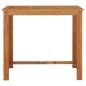 vidaXL Garten-Bartisch 120x60x105 cm Massivholz Akazie vidaXL Garten-Bartisch 120x60x105 cm Massivholz Akazie