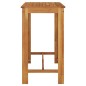 vidaXL Garten-Bartisch 120x60x105 cm Massivholz Akazie vidaXL Garten-Bartisch 120x60x105 cm Massivholz Akazie