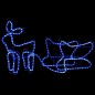 Weihnachtsdekoration Rentiere und Schlitten Outdoor 252 LEDs Weihnachtsdekoration Rentiere und Schlitten Outdoor 252 LEDs