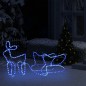 Weihnachtsdekoration Rentiere und Schlitten Outdoor 252 LEDs Weihnachtsdekoration Rentiere und Schlitten Outdoor 252 LEDs