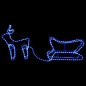 Weihnachtsdekoration Rentiere und Schlitten Outdoor 252 LEDs Weihnachtsdekoration Rentiere und Schlitten Outdoor 252 LEDs
