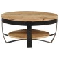 Couchtisch Raues Mangoholz Massiv 65 x 32 cm Couchtisch Raues Mangoholz Massiv 65 x 32 cm