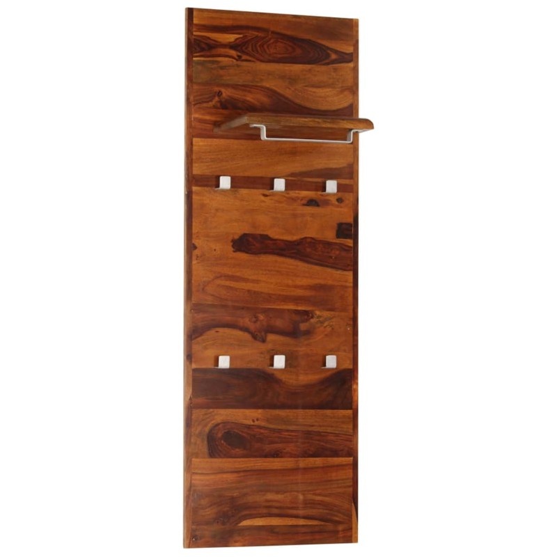 vidaXL Wandgarderobe Massivholz 118×40 cm vidaXL Wandgarderobe Massivholz 118×40 cm