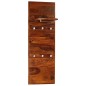 vidaXL Wandgarderobe Massivholz 118×40 cm vidaXL Wandgarderobe Massivholz 118×40 cm