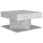 Couchtisch Betongrau 57x57x30 cm Holzwerkstoff Couchtisch Betongrau 57x57x30 cm Holzwerkstoff