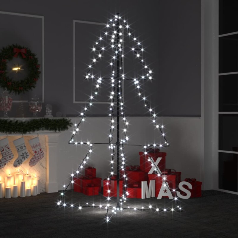 Weihnachtsbaum Kegelform 200 LEDs Indoor Outdoor 98x150 cm Weihnachtsbaum Kegelform 200 LEDs Indoor Outdoor 98x150 cm