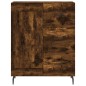 Highboard Räuchereiche 69,5x34x180 cm Holzwerkstoff Highboard Räuchereiche 69,5x34x180 cm Holzwerkstoff