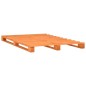 Palettenbett Braun Massivholz Kiefer 160×200 cm Palettenbett Braun Massivholz Kiefer 160×200 cm