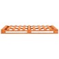 Palettenbett Braun Massivholz Kiefer 160×200 cm Palettenbett Braun Massivholz Kiefer 160×200 cm