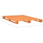 Palettenbett Braun Massivholz Kiefer 160×200 cm Palettenbett Braun Massivholz Kiefer 160×200 cm
