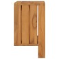 vidaXL Handtuchregal zur Wandmontage 35×20×35 cm Teak Massivholz vidaXL Handtuchregal zur Wandmontage 35×20×35 cm Teak Massivholz