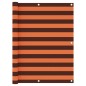 Balkon-Sichtschutz Orange und Braun 120x500 cm Oxford-Gewebe Balkon-Sichtschutz Orange und Braun 120x500 cm Oxford-Gewebe