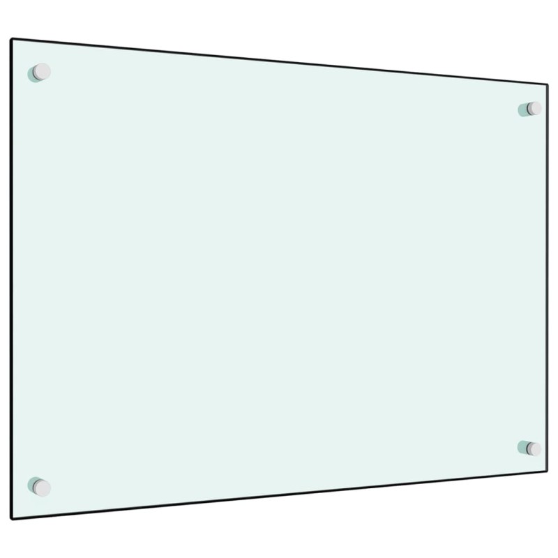 Küchenrückwand Weiß 70x50 cm Hartglas Küchenrückwand Weiß 70x50 cm Hartglas