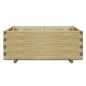 Hochbeet 100x50x40 cm Holz Rechteckig Hochbeet 100x50x40 cm Holz Rechteckig