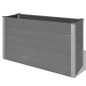 Garten-Hochbeet WPC 150 x 50 x 91 cm Grau Garten-Hochbeet WPC 150 x 50 x 91 cm Grau