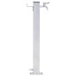 Wassersäule für den Garten 60 cm Edelstahl Quadratisch Wassersäule für den Garten 60 cm Edelstahl Quadratisch