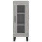 Highboard Grau Sonoma 34,5x34x180 cm Holzwerkstoff Highboard Grau Sonoma 34,5x34x180 cm Holzwerkstoff