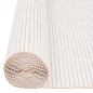Gartenzaun Doppelseitig 90×500 cm Weiß Gartenzaun Doppelseitig 90×500 cm Weiß