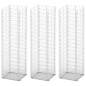 vidaXL Gabionen-Set 3-tlg. Verzinkter Draht 25×25×100 cm vidaXL Gabionen-Set 3-tlg. Verzinkter Draht 25×25×100 cm