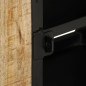 TV-Schrank 110x30x45 cm Raues Mangoholz TV-Schrank 110x30x45 cm Raues Mangoholz