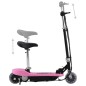 vidaXL E-Scooter mit Sitz 120 W Rosa vidaXL E-Scooter mit Sitz 120 W Rosa