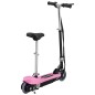 vidaXL E-Scooter mit Sitz 120 W Rosa vidaXL E-Scooter mit Sitz 120 W Rosa