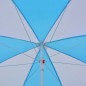 Strandschirm-Windschutz Blau und Weiß 180 cm Stoff Strandschirm-Windschutz Blau und Weiß 180 cm Stoff