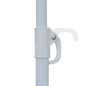 Strandschirm-Windschutz Blau und Weiß 180 cm Stoff Strandschirm-Windschutz Blau und Weiß 180 cm Stoff