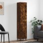 Highboard Räuchereiche 34,5x34x180 cm Holzwerkstoff Highboard Räuchereiche 34,5x34x180 cm Holzwerkstoff