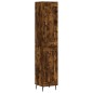 Highboard Räuchereiche 34,5x34x180 cm Holzwerkstoff Highboard Räuchereiche 34,5x34x180 cm Holzwerkstoff