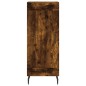 Highboard Räuchereiche 34,5x34x180 cm Holzwerkstoff Highboard Räuchereiche 34,5x34x180 cm Holzwerkstoff