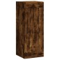 Highboard Räuchereiche 34,5x34x180 cm Holzwerkstoff Highboard Räuchereiche 34,5x34x180 cm Holzwerkstoff
