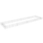 Gabionen-Hochbeet Verzinkter Stahl 400x100x20 cm Gabionen-Hochbeet Verzinkter Stahl 400x100x20 cm