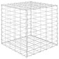 Würfel-Gabionen-Hochbeet Stahldraht 50x50x50 cm Würfel-Gabionen-Hochbeet Stahldraht 50x50x50 cm