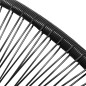 Garten-Mond-Stuhl Poly Rattan Schwarz Garten-Mond-Stuhl Poly Rattan Schwarz
