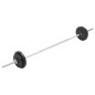 vidaXL Langhantel- und Kurzhantel-Set 30 kg vidaXL Langhantel- und Kurzhantel-Set 30 kg