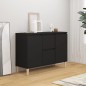 vidaXL Sideboard Schwarz 103,5x35x70 cm Holzwerkstoff vidaXL Sideboard Schwarz 103,5x35x70 cm Holzwerkstoff