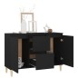 vidaXL Sideboard Schwarz 103,5x35x70 cm Holzwerkstoff vidaXL Sideboard Schwarz 103,5x35x70 cm Holzwerkstoff